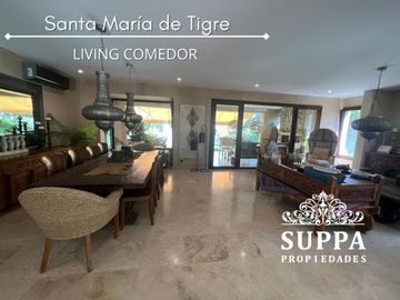 Hermosa Villa Italiana al Río en Santa Maria De Tigre - 4 Dormitorios en Suite