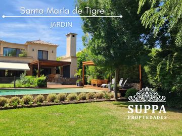 Hermosa Villa Italiana al Río en Santa Maria De Tigre - 4 Dormitorios en Suite