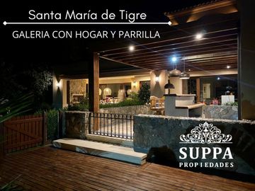 Hermosa Villa Italiana al Río en Santa Maria De Tigre - 4 Dormitorios en Suite