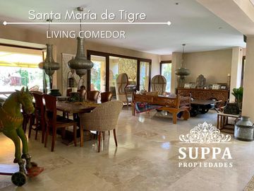 Hermosa Villa Italiana al Río en Santa Maria De Tigre - 4 Dormitorios en Suite