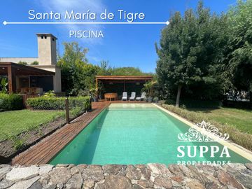 Hermosa Villa Italiana al Río en Santa Maria De Tigre - 4 Dormitorios en Suite