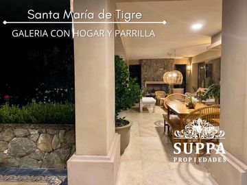 Hermosa Villa Italiana al Río en Santa Maria De Tigre - 4 Dormitorios en Suite