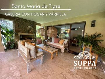Hermosa Villa Italiana al Río en Santa Maria De Tigre - 4 Dormitorios en Suite