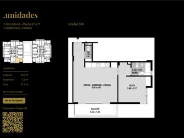 VENTA. MONOMBIENTE A ESTRENAR. COLEGIALES