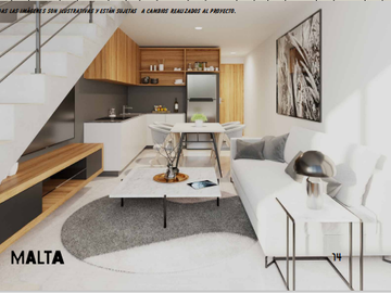 Departamento/Loft VQ en Venta en Mérida, Temozón Norte