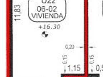 Departamento monoambiente en Barrio Lourdes, Rosario