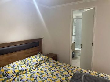 Se vende departamento amoblado de 1 ambiente (estudio) cerro Placeres con vista a la bahia. Ves.-