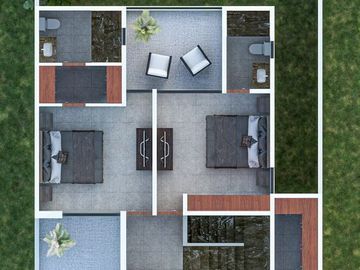 Casa de 3 recámaras en Privada, conkal al Norte Merida