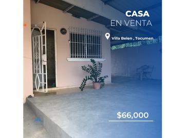 VILLA BELEN, TOCUMEN CASA EN VENTA