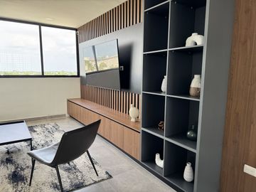 Departamento en venta en Element de 2 recámaras en Montes de Ame, Mérida Yuc.