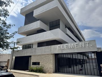 Departamento en venta en Element de 2 recámaras en Montes de Ame, Mérida Yuc.