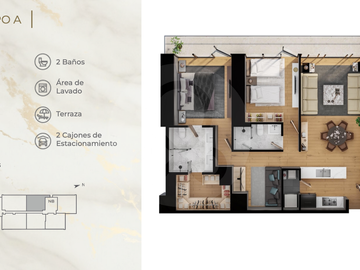 Origina Departamento en venta en Contadero