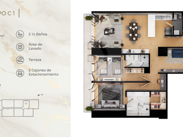Origina Departamento en venta en Contadero