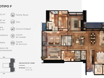 Origina Pedregal Departamento en venta en Jardines del Pedregal