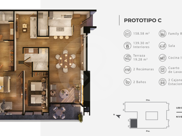 Origina Pedregal Departamento en venta en Jardines del Pedregal