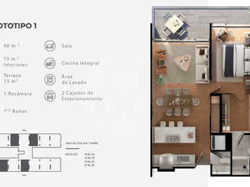 Origina Pedregal Departamento en venta en Jardines del Pedregal