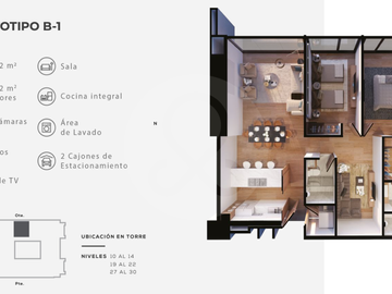 Origina Pedregal Departamento en venta en Jardines del Pedregal
