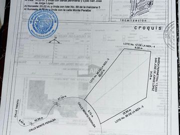 Terreno habitacional en Residencial Trento