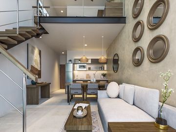 DEPARTAMENTOS STUDIO, DE 1 O 2 RECANARAS EN VENTA (LOCK-OFF) PLAYA DEL CARMEN, A 350m DE LA PLAYA