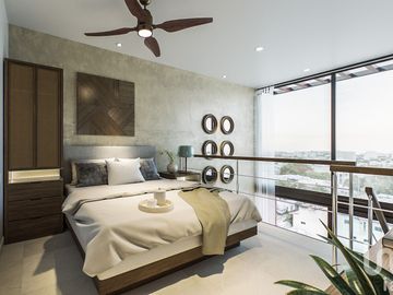DEPARTAMENTOS STUDIO, DE 1 O 2 RECANARAS EN VENTA (LOCK-OFF) PLAYA DEL CARMEN, A 350m DE LA PLAYA