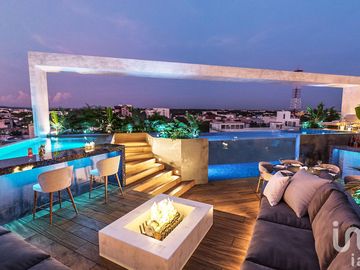 DEPARTAMENTOS STUDIO, DE 1 O 2 RECANARAS EN VENTA (LOCK-OFF) PLAYA DEL CARMEN, A 350m DE LA PLAYA