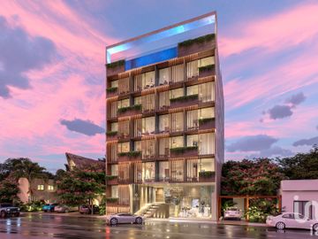 DEPARTAMENTOS STUDIO, DE 1 O 2 RECANARAS EN VENTA (LOCK-OFF) PLAYA DEL CARMEN, A 350m DE LA PLAYA