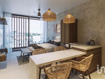 DEPARTAMENTOS STUDIO, DE 1 O 2 RECANARAS EN VENTA (LOCK-OFF) PLAYA DEL CARMEN, A 350m DE LA PLAYA