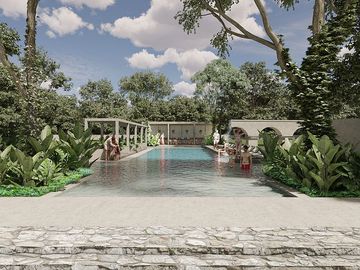 TERRENO EN VENTA CON CAMPO DE GOLF EN EL PUEBLO MÁGICO DE IZAMAL EN YUCATÁN