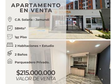 Apartamento En Venta - Conjunto Residencial Solaria, Jamundí