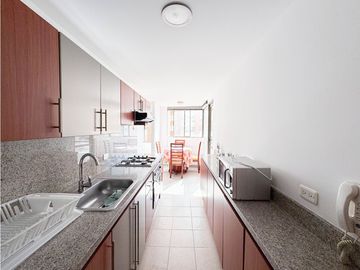 apartamento amoblado para arriendo en santa ana