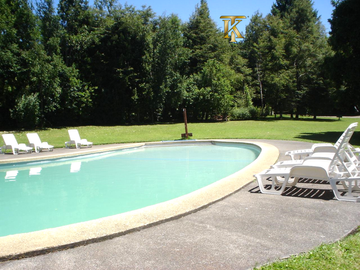 Parcela con casa a paso del lago Villarica