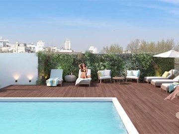 Venta Departamento de 1 Ambiente con Balcón en Palermo