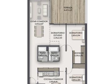 DEPARTAMENTO EN VENTA DE 3 AMBIENTES EN ALMAGRO CON AMENITIES FINANCIACIÓN OPORTUNIDAD
