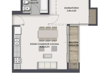 DEPARTAMENTO EN VENTA DE 3 AMBIENTES EN ALMAGRO CON AMENITIES FINANCIACIÓN OPORTUNIDAD