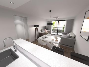Departamento en venta en Zona Macrocentro, Rosario 1 dormitorio c/ terraza