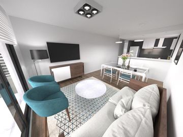 Departamento en venta en Zona Macrocentro, Rosario 1 dormitorio c/ terraza