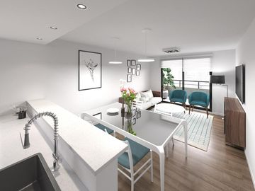 Departamento en venta en Zona Macrocentro, Rosario 1 dormitorio c/ terraza