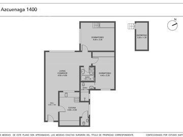 Semipiso en Venta Recoleta 3 ambientes Techos Altos Frances