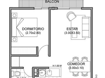 VENTA DEPTO 1 DORM Y ESCRITORIO AL LADO DE CIUDAD UNIVERSITARIA CON ENTREGA INMEDIATA