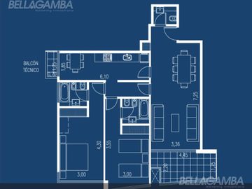 DEPARTAMENTO 3 AMB CON DOS COCHERAS Y BAULERA EN VENTA - VICENTE LOPEZ - APTO CRÉDITO