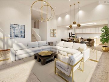 Casa de tres habitaciones con jardín de 130m2
