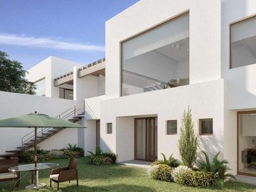 Casa de tres habitaciones con jardín de 130m2