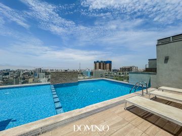 Depa en venta 3 dormitorios con cochera en Lince - Edificio con full areas comunes
