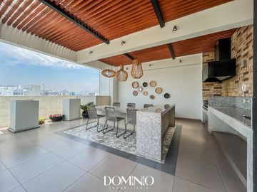 Depa en venta 3 dormitorios con cochera en Lince - Edificio con full areas comunes