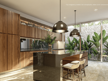 Residencia de lujo en Fraccionamiento Privado con Amenidades. Mérida, Yucatán.