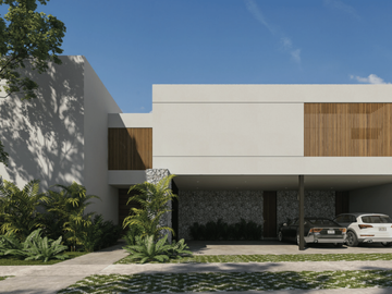 Residencia de lujo en Fraccionamiento Privado con Amenidades. Mérida, Yucatán.