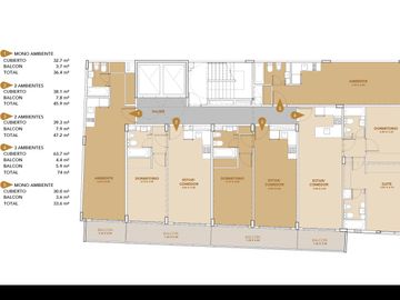 Monoambiente en venta en Palermo