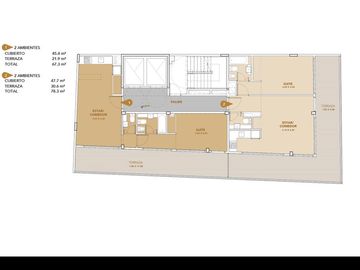 Monoambiente en venta en Palermo
