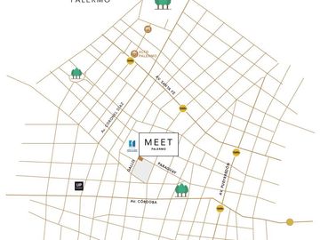Monoambiente en venta en Palermo