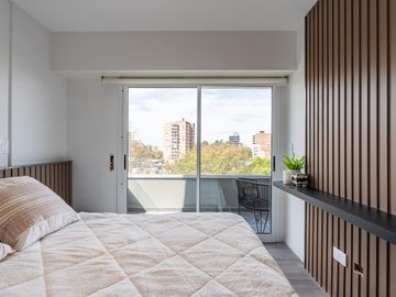 VENTA Departamento Rosario Barrio Luis Agote 1 dormitorio equipado balcon estrenar